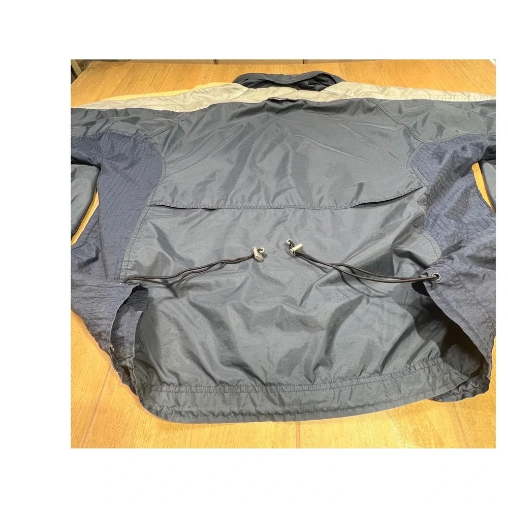 Crable Sportswear CS-TEC Notre Dame‎ Fighting Irish Windbreaker Jacket Navy XXL